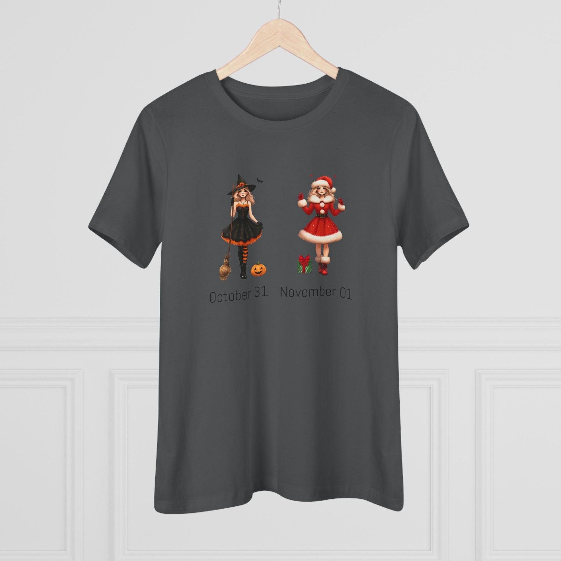 From Halloween to Holidays Women's Softstyle Tee 🎄🎃 - Whippie's