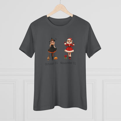 From Halloween to Holidays Women's Softstyle Tee 🎄🎃 - Whippie's