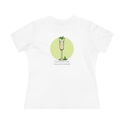 Drinking Around the World: Powered by Pixie Dust and Cocktails Women's Tee - Whippie's