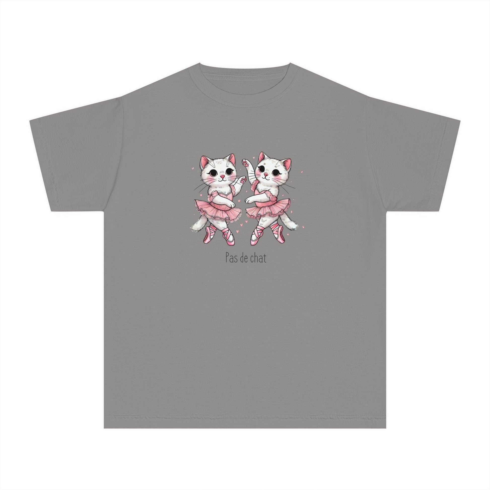 🐈‍⬛ Pas de Chat 🩰 Youth Midweight Tee ✨ - Whippie's