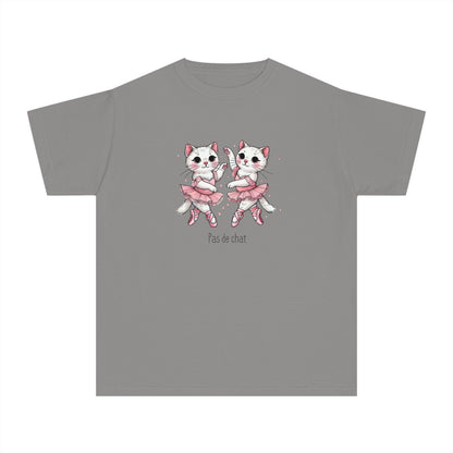 🐈‍⬛ Pas de Chat 🩰 Youth Midweight Tee ✨ - Whippie's