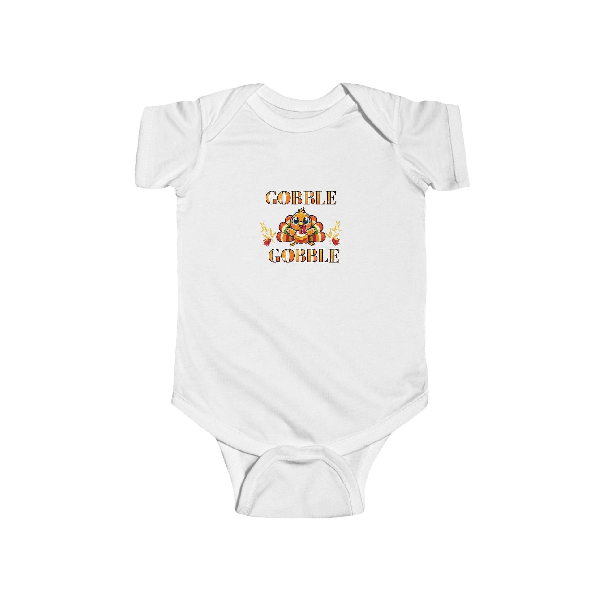 Thanksgiving Collection: GOBBLE GOBBLE Baby Onesie Celebrate Thanksgiving in Style! - Whippie's