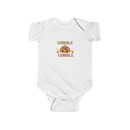 Thanksgiving Collection: GOBBLE GOBBLE Baby Onesie Celebrate Thanksgiving in Style! - Whippie's