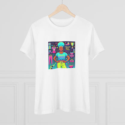 Dance Mom: You've Got This - Blue Hair Mom- You've Got This - Women's Softstyle Tee - Whippie's