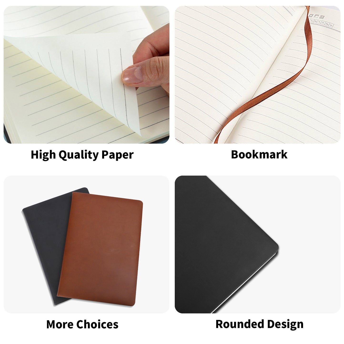 World Teachers Day PU Leather Notebook - Personalizable