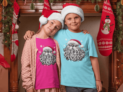 Jolly Santa 😎🎅 - Kids Unisex Heavy Cotton Tee - Whippie's