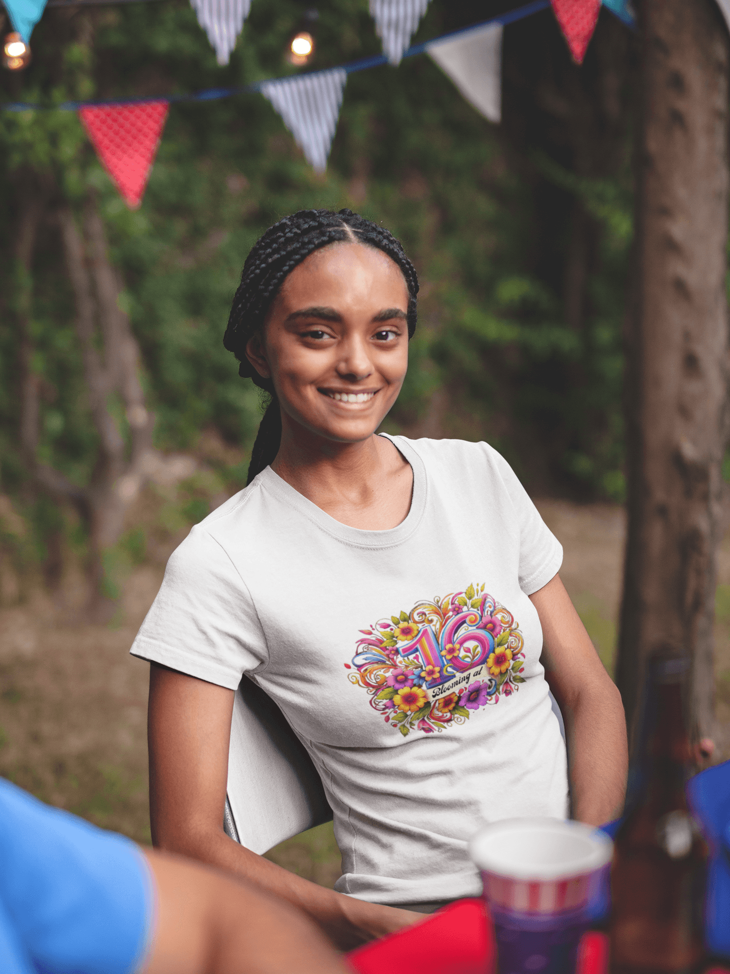 Blooming at 16 - A Beautiful Blossom 🌺 - Women's Softstyle Tee - Whippie's