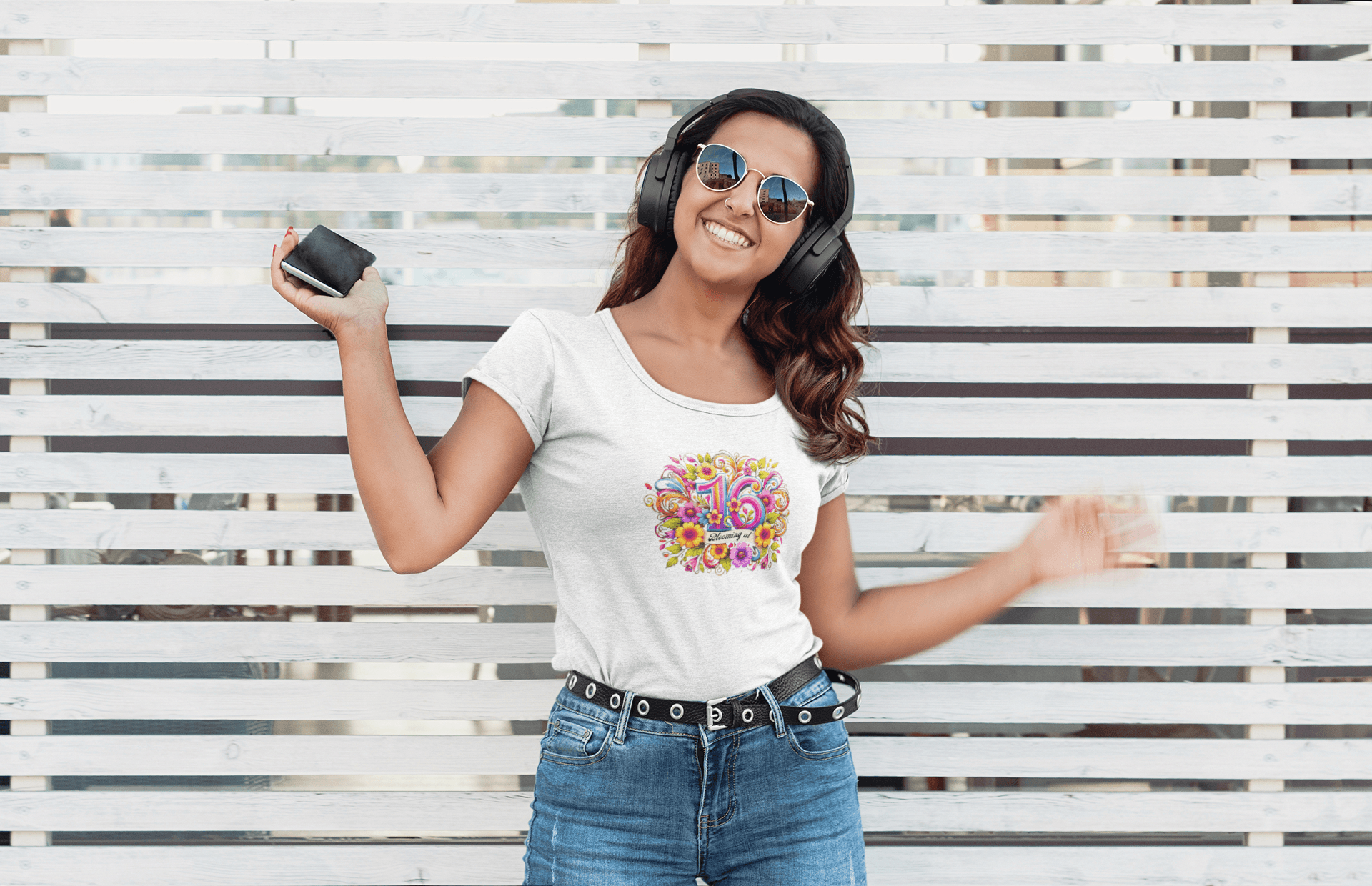 Blooming at 16 - A Beautiful Blossom 🌺 - Women's Softstyle Tee - Whippie's