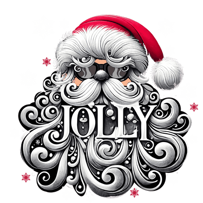 Jolly Santa 😎🎅 - Unisex Heavy Cotton Tee - Whippie's