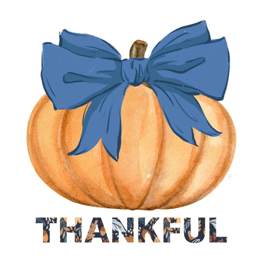Thankful Pumpkin Tee - A Heart Full of Gratitude! 🧡💙 Unisex Tee - Whippie's