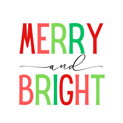 Merry and Bright Unisex Tee 🌈✨ - Whippie's