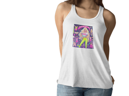Dance Mom: You've Got This - Blonde (Young) Mom Flowy Racerback Tank - Whippie's