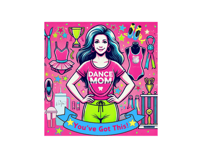 Dance Mom Magic (Brunette Mom) - A Colorful Celebration 🌈 - Women's Softstyle Tee - Whippie's