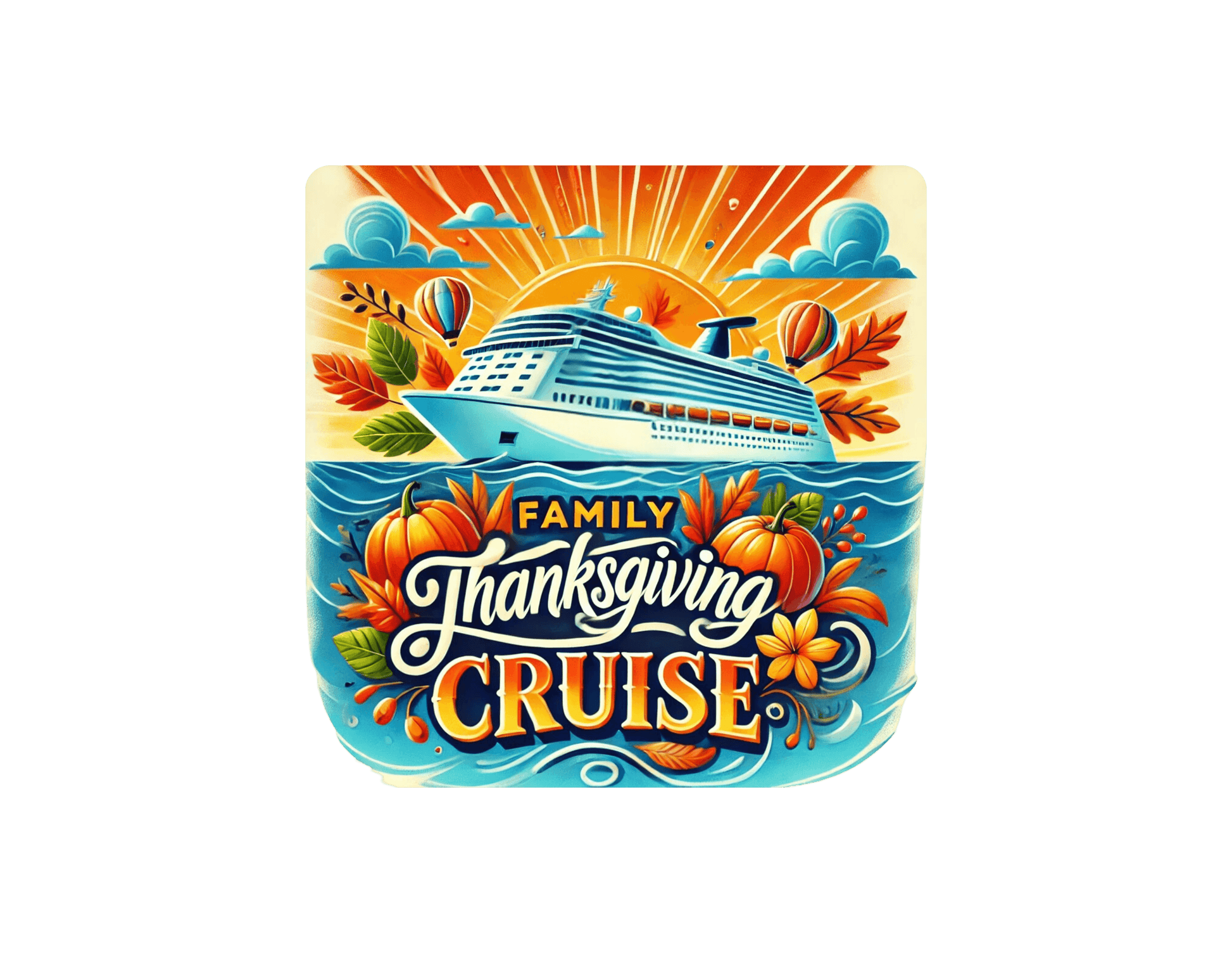 Family Thanksgiving Cruise - Onesie - Whippie's