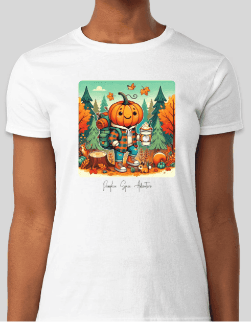 Pumpkin Spice Adventure- Women's Softstyle Tee - Whippie's