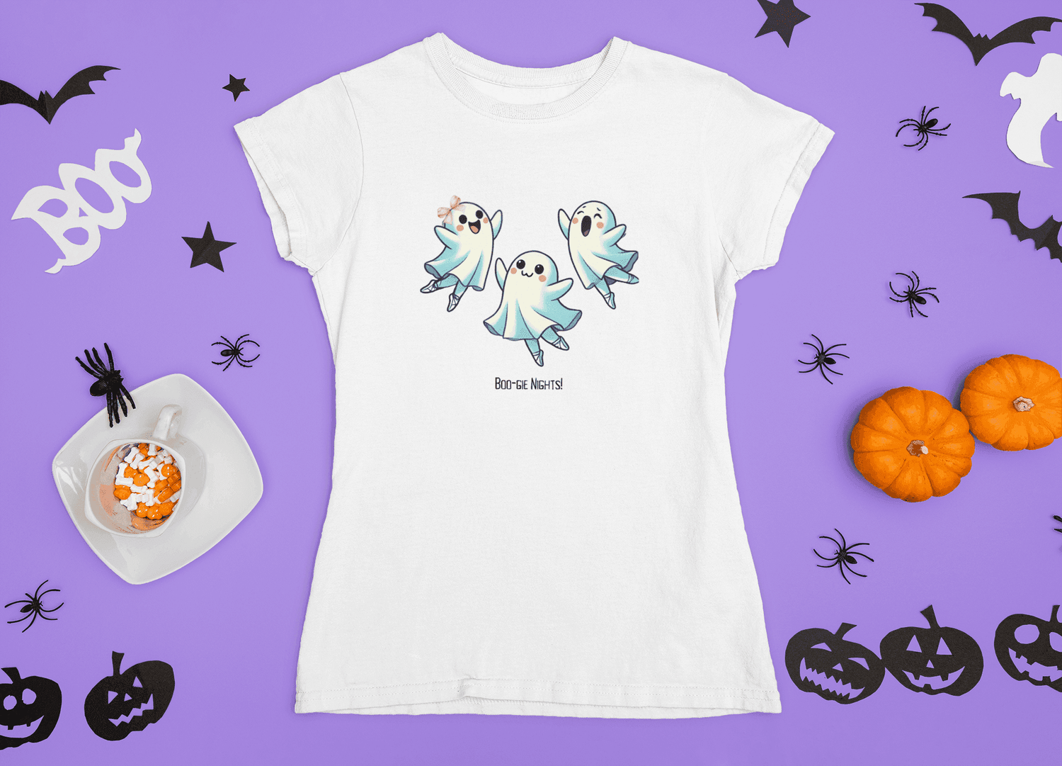 Boo-gie Nights! - Women's Softstyle Tee - Whippie's