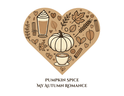 Pumpkin Spice My Autumn Romance - Women's Softstyle Tee - Whippie's