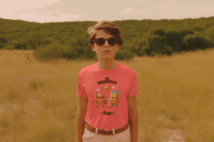 🥞 Breakfast Club 🍳 Youth Midweight Tee ☀️ Rise and shine, breakfast time! - Whippie's