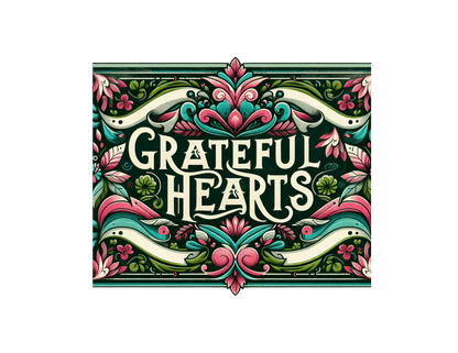 Grateful Hearts - Give Thanks with a Grateful Heart! 🧡💛🤎 Unisex T-Shirt - Whippie's