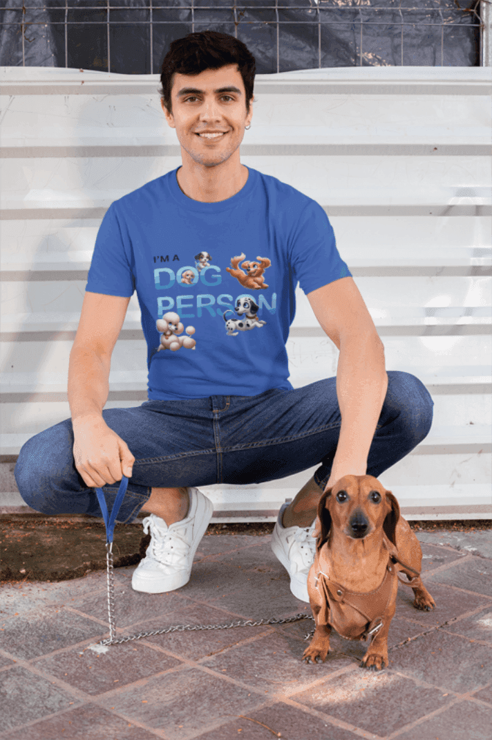 🐶 I'm a Dog Person 🐾 Unisex Jersey Tee ❤️ Show your paw-sitivity! - Whippie's