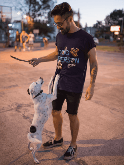 🐶 I'm a Dog Person 🐾 Unisex Jersey Tee ❤️ Show your paw-sitivity! - Whippie's