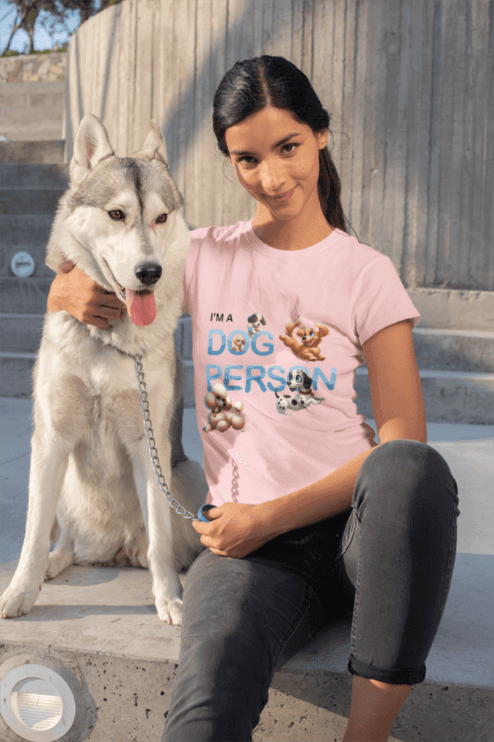 🐶 I'm a Dog Person 🐾 Unisex Jersey Tee ❤️ Show your paw-sitivity! - Whippie's