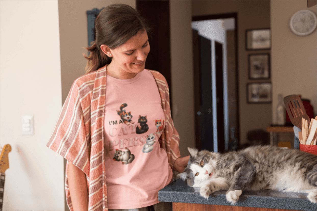 🐱 I'm a Cat Person 🐈 Unisex Jersey Tee ❤️ Show your purr-sonality! - Whippie's