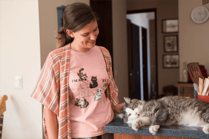 🐱 I'm a Cat Person 🐈 Unisex Jersey Tee ❤️ Show your purr-sonality! - Whippie's