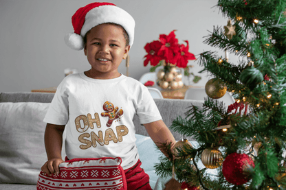🍪 Oh Snap! 🍪 Youth Midweight Tee - Gingerbread Man Sweet Mishap! - Whippie's