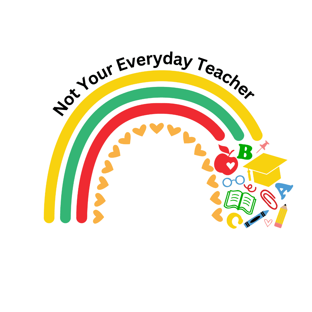 🌈 Not Your Everyday Teacher ❤️ Unisex Jersey Tee ✨ - Whippie's