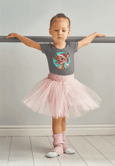 😎 Reindeer Cool 😎 Kids Softstyle Tee ✨ Stay cool this Christmas! - Whippie's