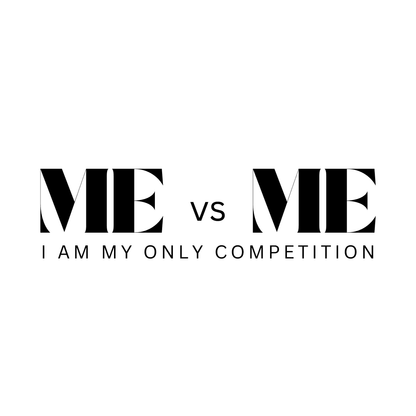 🔥 ME vs ME, I am my Only Competition 💪 Unisex Jersey Tee ✨ Challenge yourself, conquer your goals! - Whippie's