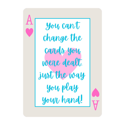 💖 Ace of Hearts 💪 Women's Tee ✨ Play your hand like a queen! 👑 - Whippie's
