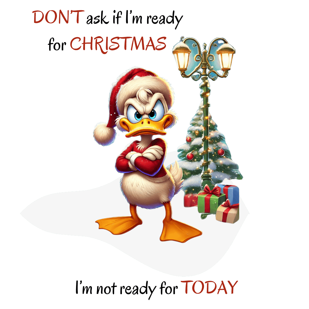 😡 Ready for Christmas? 🎄 Unisex Tee 😂 Bah Humbug! - Whippie's