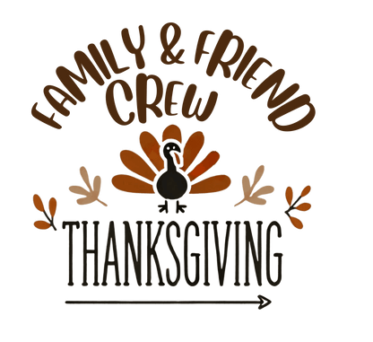 Thanksgiving Family & Friend Crew - Infant Fine Jersey Bodysuit - Whippie's