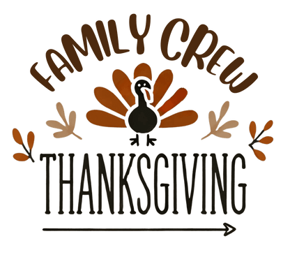 Thanksgiving Family Crew - Infant Fine Jersey Bodysuit - Whippie's