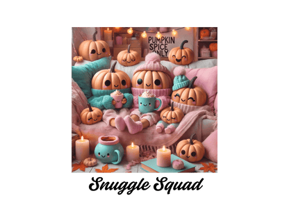 Pumpkin Snuggle Squad - Women's Softstyle Tee - Whippie's