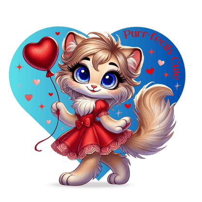 💖 Purr-fectly Cute 😻 Kids Softstyle Tee ✨ Adorable style for your little sweetheart! - Whippie's