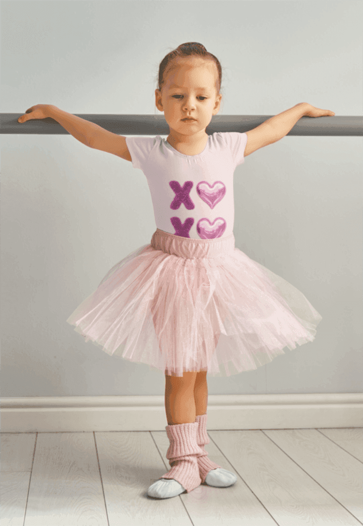 💖 XOXO Hugs & Kisses! 💜 Kids Softstyle Tee ✨ Spread the love with hugs and kisses! - Whippie's