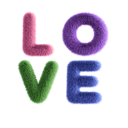 Fuzzy Love - Unisex Fleece Sweatshirt - Spread the Love ❤️ - Whippie's