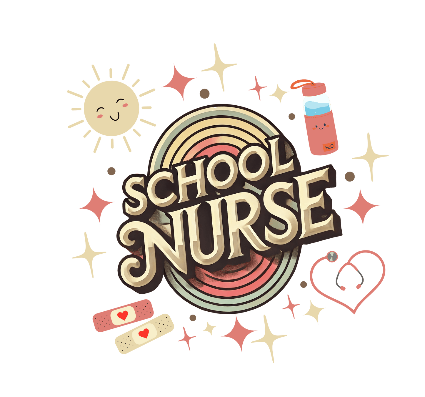 School Nurse Hero T-Shirt - Honoring Our Everyday Heroes 🩺🩹 - Whippie's