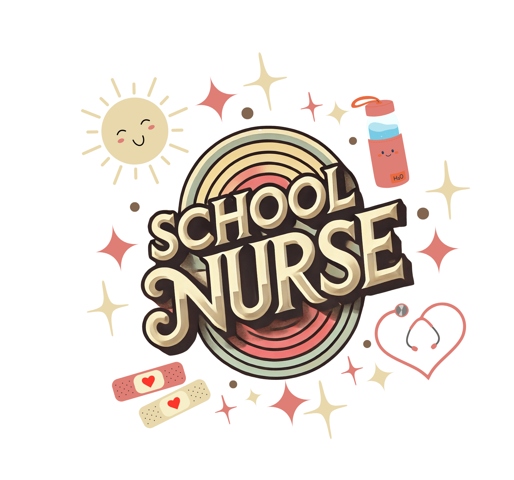 School Nurse Hero T-Shirt - Honoring Our Everyday Heroes 🩺🩹 - Whippie's