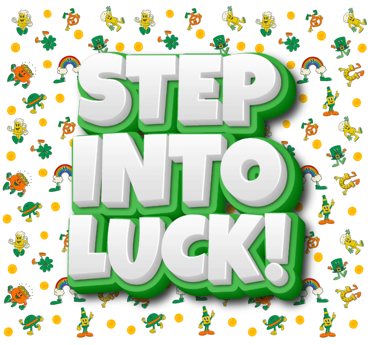 Lucky Charm St. Patrick's Day Socks - Step into Luck! 🍀🌈💰 - Whippie's