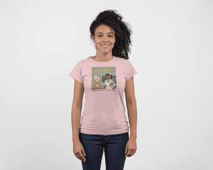 School Nurse Hero Tee (2) - Healing with Heart in Every School 🩺❤️ - Whippie's