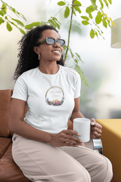 Mommy Claus - Christmas Cheer! 🤶🎄 Women's Softstyle Tee - Whippie's