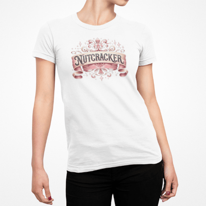 Nutcracker Crest - A Magical Christmas! 🎄 Women's Softstyle Tee - Whippie's
