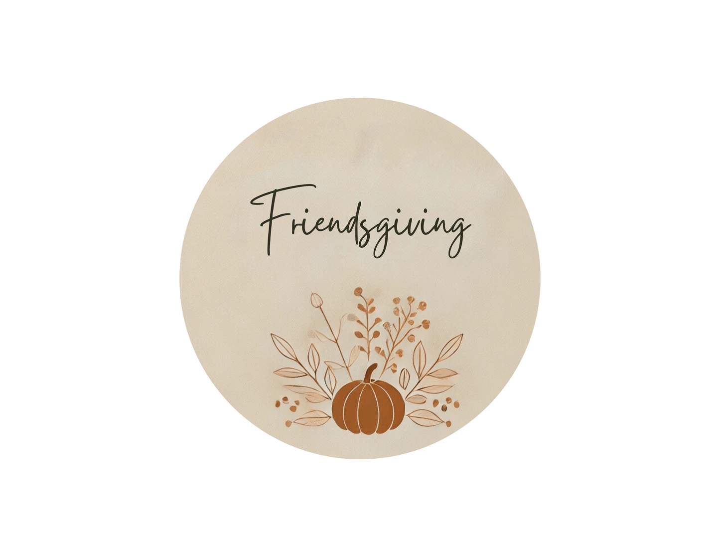 Friendsgiving Vibes - Gather & Give Thanks! 🍂🍁 - Unisex T-Shirt - Whippie's
