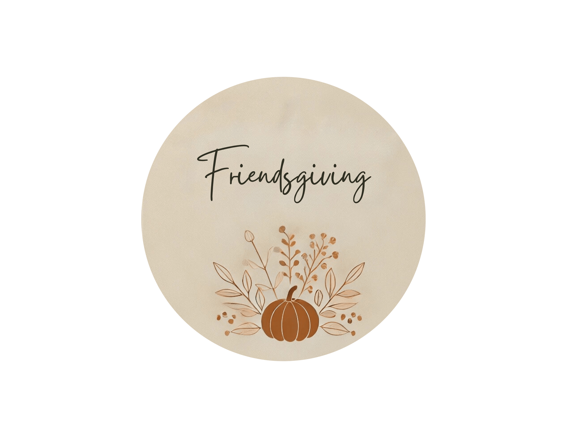 Friendsgiving Vibes - Gather & Give Thanks! 🍂🍁 - Unisex T-Shirt - Whippie's