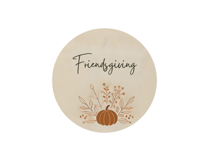 Friendsgiving Vibes - Gather & Give Thanks! 🍂🍁 - Unisex T-Shirt - Whippie's