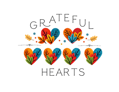 Grateful Hearts - A Family Affair 🧡💛❤️ - Six Hearts - Unisex T-Shirt - Whippie's